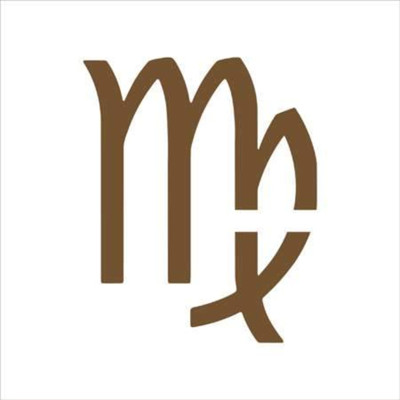 Virgo Zodiac Sign Shape Stencil | Wall Stencil | High School Senior Parking Spot | Reusable | Stencil Ease |